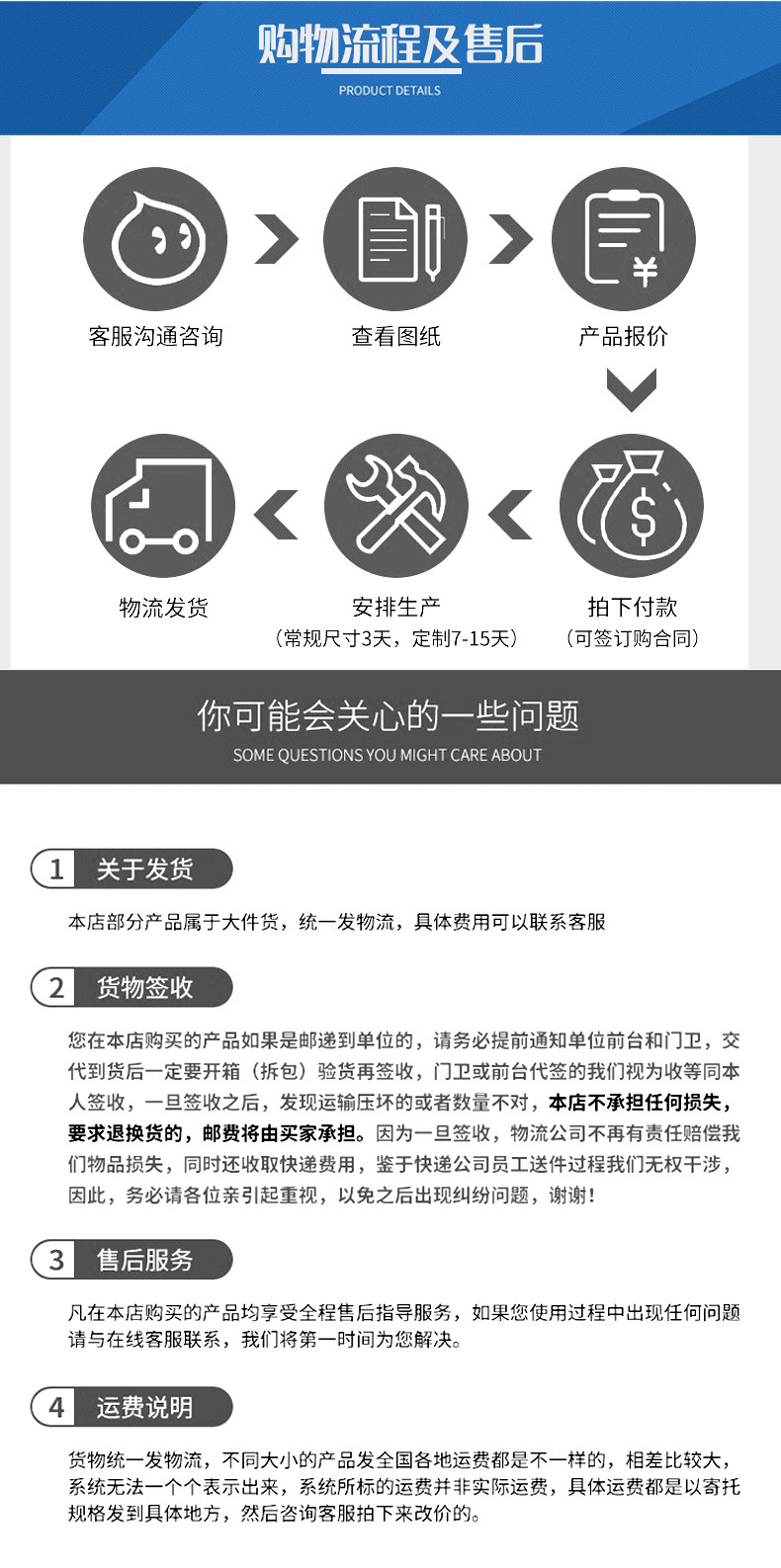 通風柜購物流程及售后